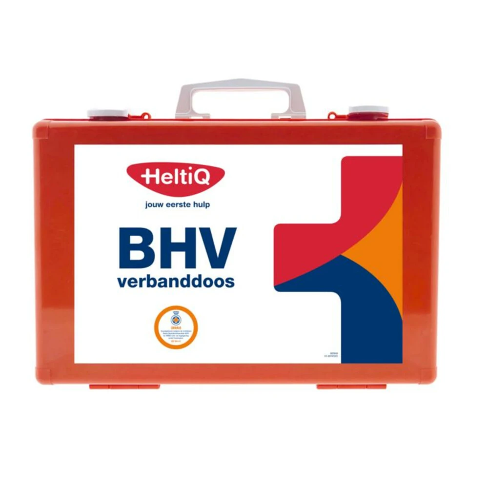 3x HeltiQ BHV Verbanddoos Modulair Oranje 3 3x HeltiQ BHV Verbanddoos Modulair Oranje