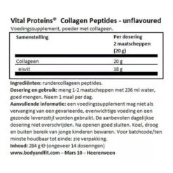 3x Vital Proteins Collageen Peptiden -Metagenics Winkel 1016640 4