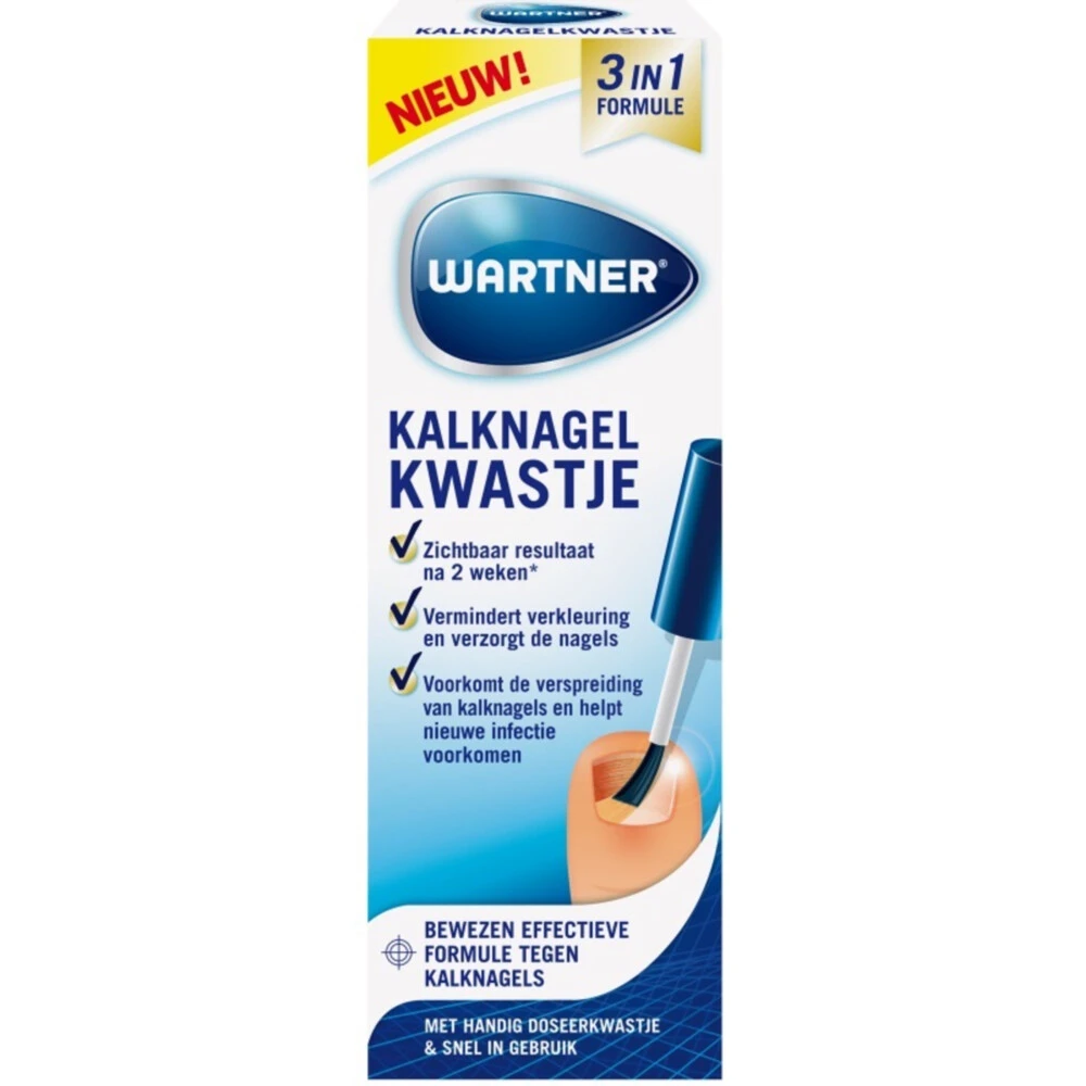 Wartner Kalknagel Kwastje 3 Wartner Kalknagel Kwastje