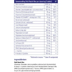 Vitakruid Multi Nacht Man 11 Vitakruid Multi Nacht Man -Metagenics Winkel 1023964 5