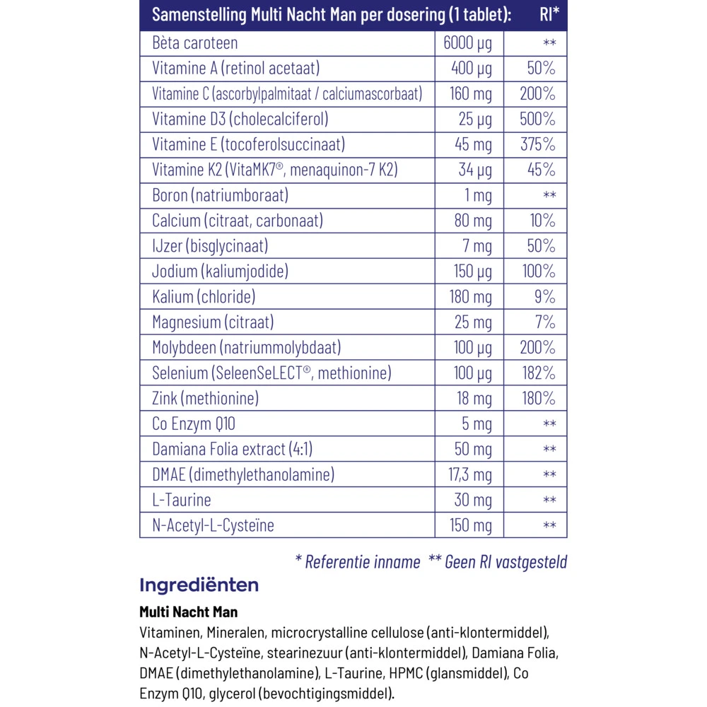 Vitakruid Multi Nacht Man 7 Vitakruid Multi Nacht Man - Afbeelding 5