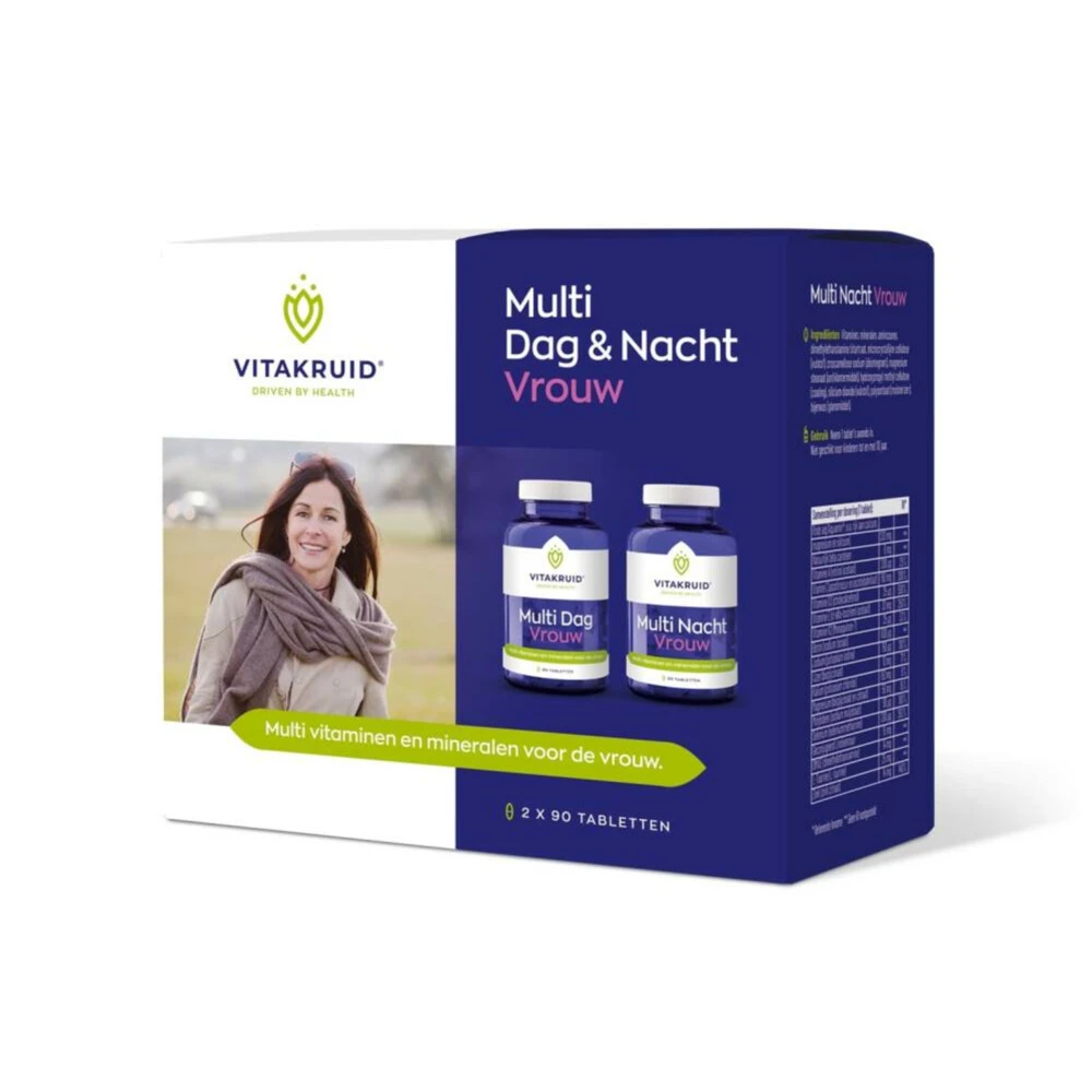 Vitakruid Multi Dag Nacht Vrouw 3 Vitakruid Multi Dag Nacht Vrouw
