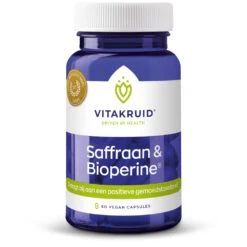 Vitakruid Saffraan 28 MG & Bioperine
