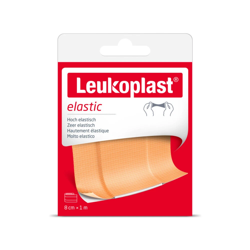 10x Leukoplast Elastic Wondpleisters Elastisch 1 M X 8 Cm 3 10x Leukoplast Elastic Wondpleisters Elastisch 1 M X 8 Cm