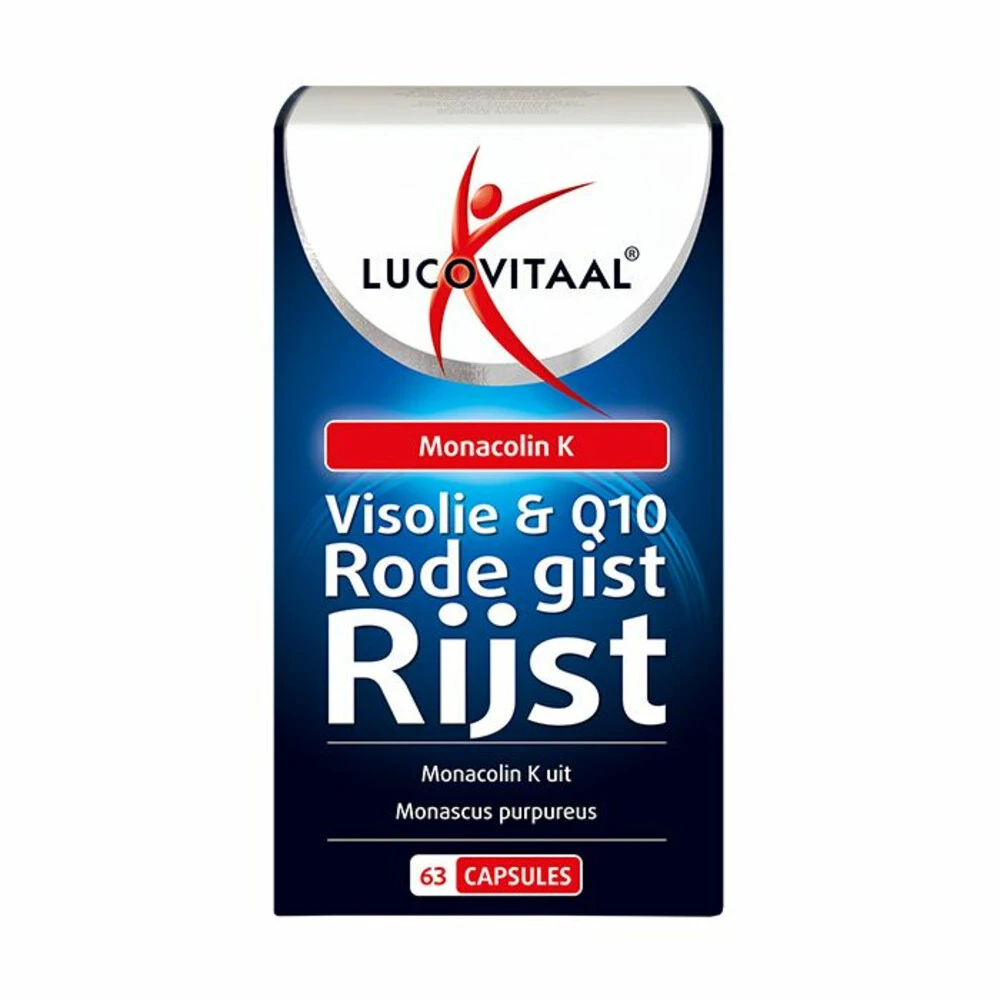 2x Lucovitaal Rode Gist Rijst Met Visolie En Q10 3 2x Lucovitaal Rode Gist Rijst Met Visolie En Q10