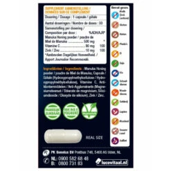 Lucovitaal Manuka Honing Zink -Metagenics Winkel 1049180 3