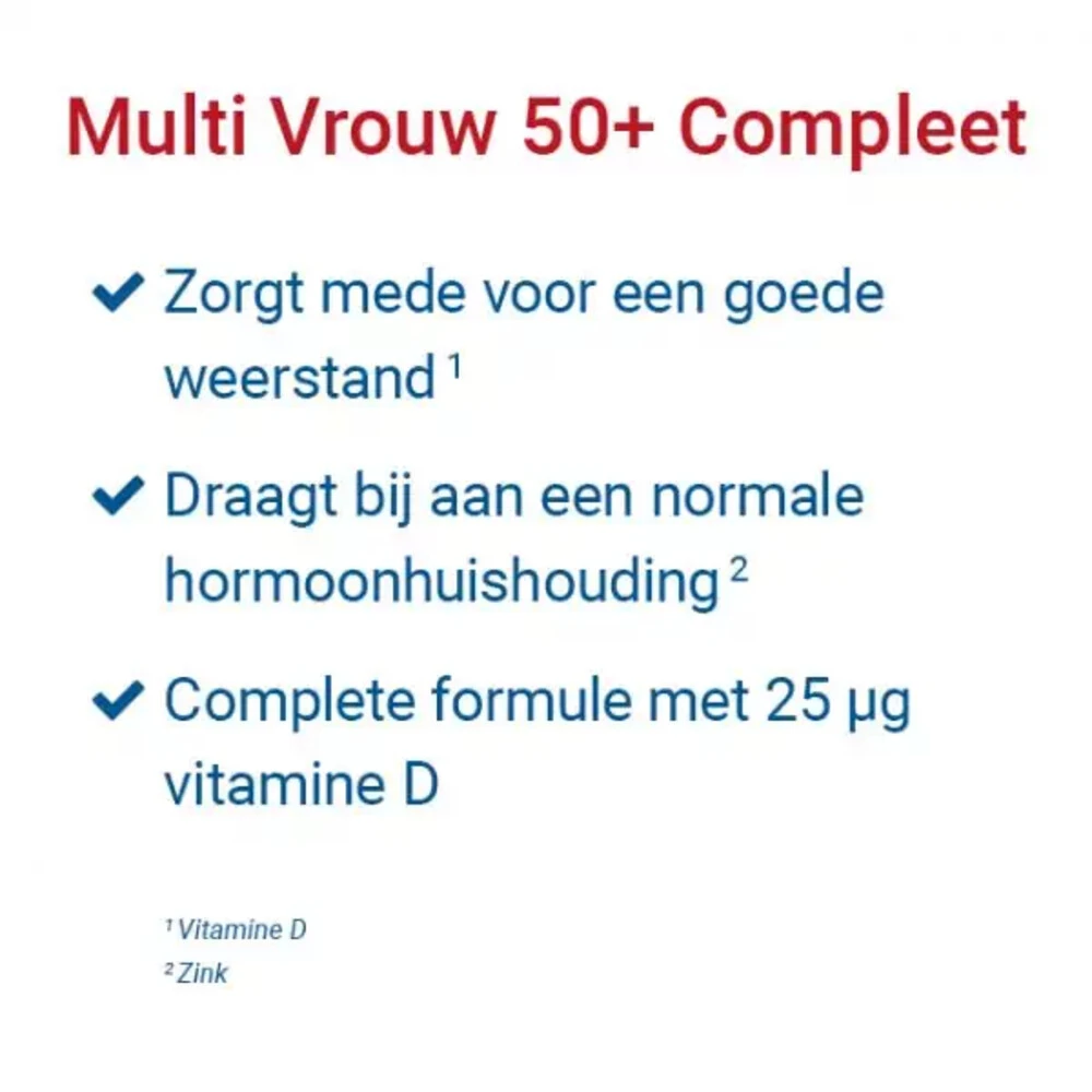Vitalize Multi Vrouw 50+ 4 Vitalize Multi Vrouw 50+ - Afbeelding 2
