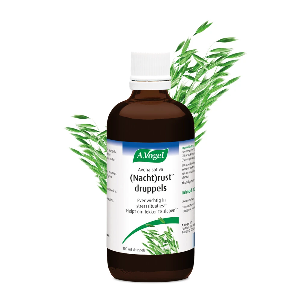 2x A.Vogel Avena Sativa Complex (Nacht)rust Druppels 4 2x A.Vogel Avena Sativa Complex (Nacht)rust Druppels - Afbeelding 2