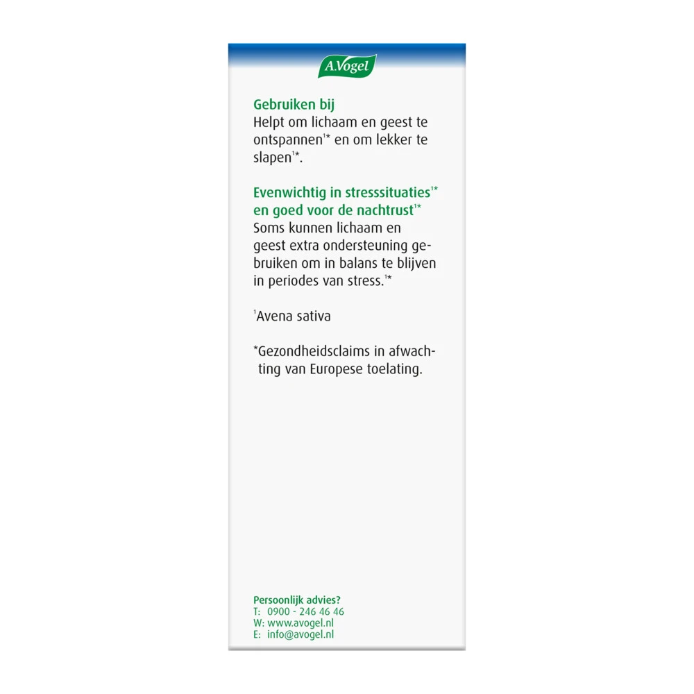 2x A.Vogel Avena Sativa Complex (Nacht)rust Druppels 6 2x A.Vogel Avena Sativa Complex (Nacht)rust Druppels - Afbeelding 4