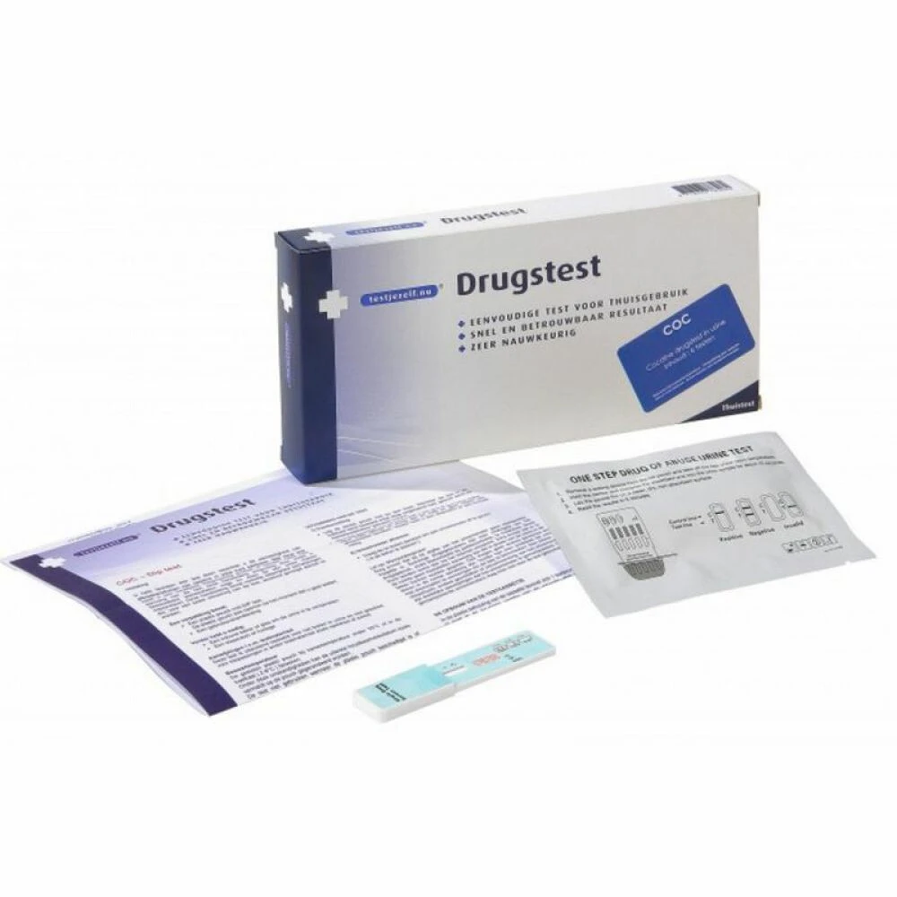Testjezelf.nu Drugstest Cocaine 2 Testjezelf.nu Drugstest Cocaine