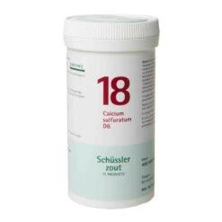 Pfluger Schussler Zout Nr 18 Calcium Sulfuratum D6