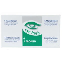Eye Fresh Zachte Maandlenzen 6-pack -4,00