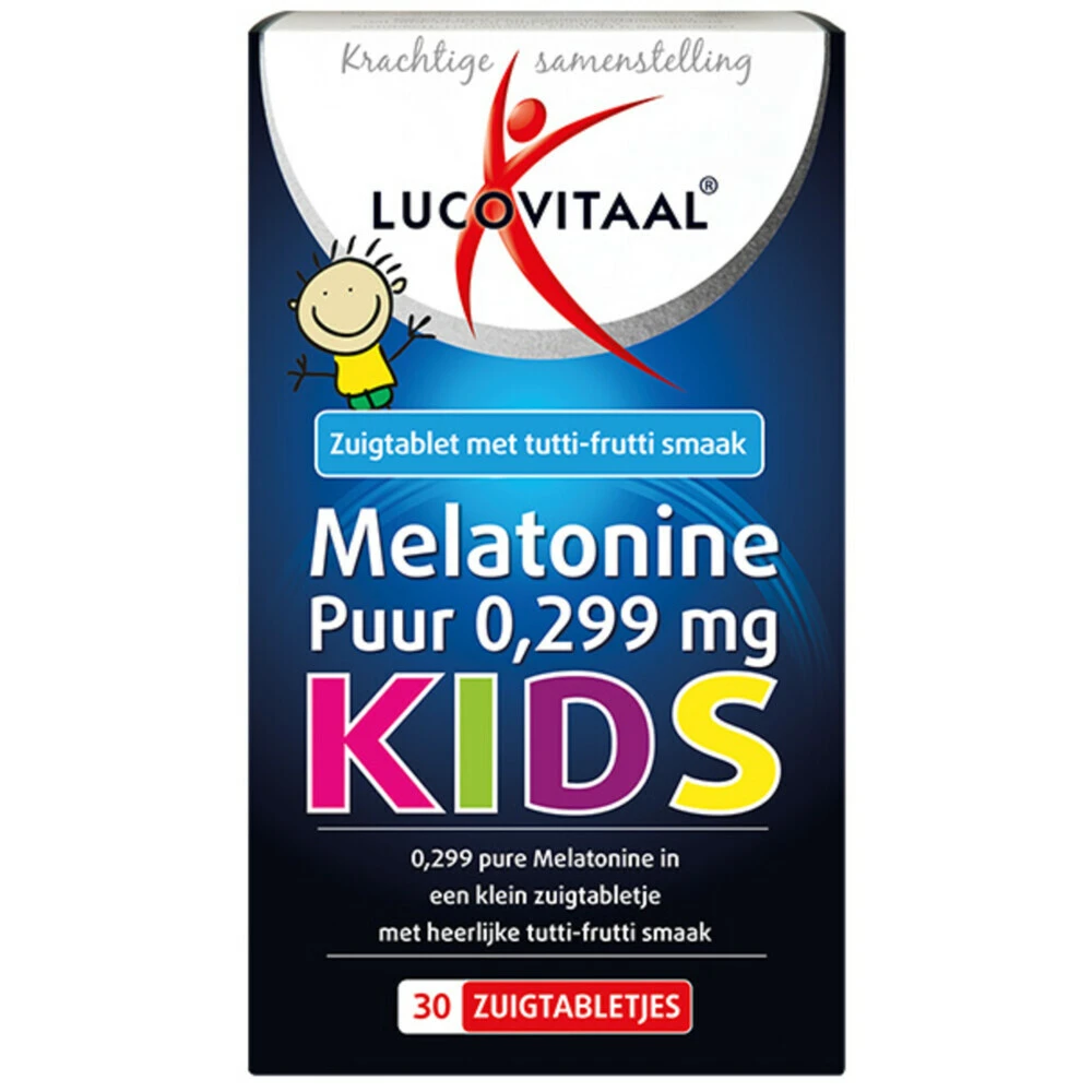 3x Lucovitaal Melatonine Puur Kids 3 3x Lucovitaal Melatonine Puur Kids