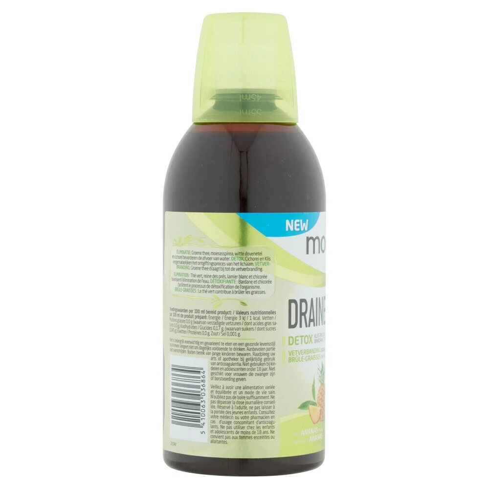6x Modifast Draineur Ultra Ananas 4 6x Modifast Draineur Ultra Ananas - Afbeelding 2